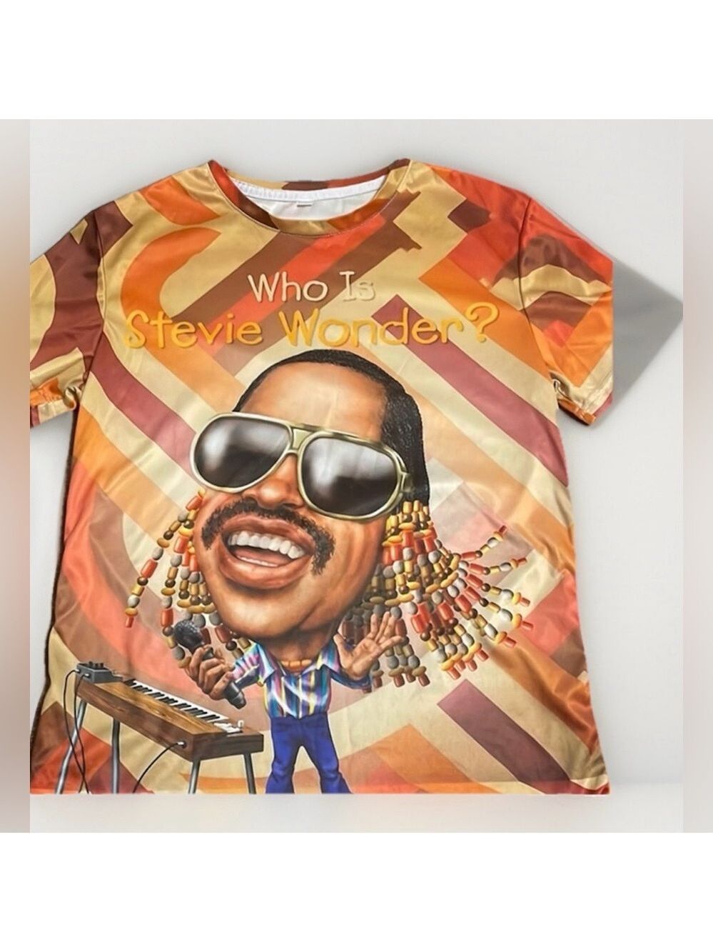 Retro Stevie Wonder Graphic Tee